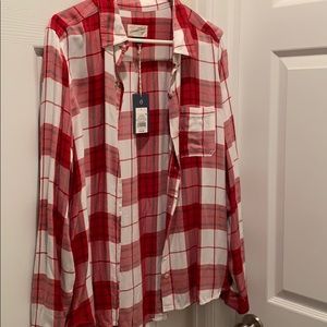 Red flannel size large